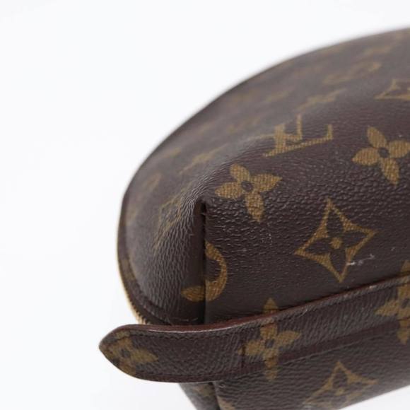 LOUIS VUITTON Monogram Trousse Demi Ronde Cosmetic Pouch M47520 LV Auth 91944 - Picture 14 of 16
